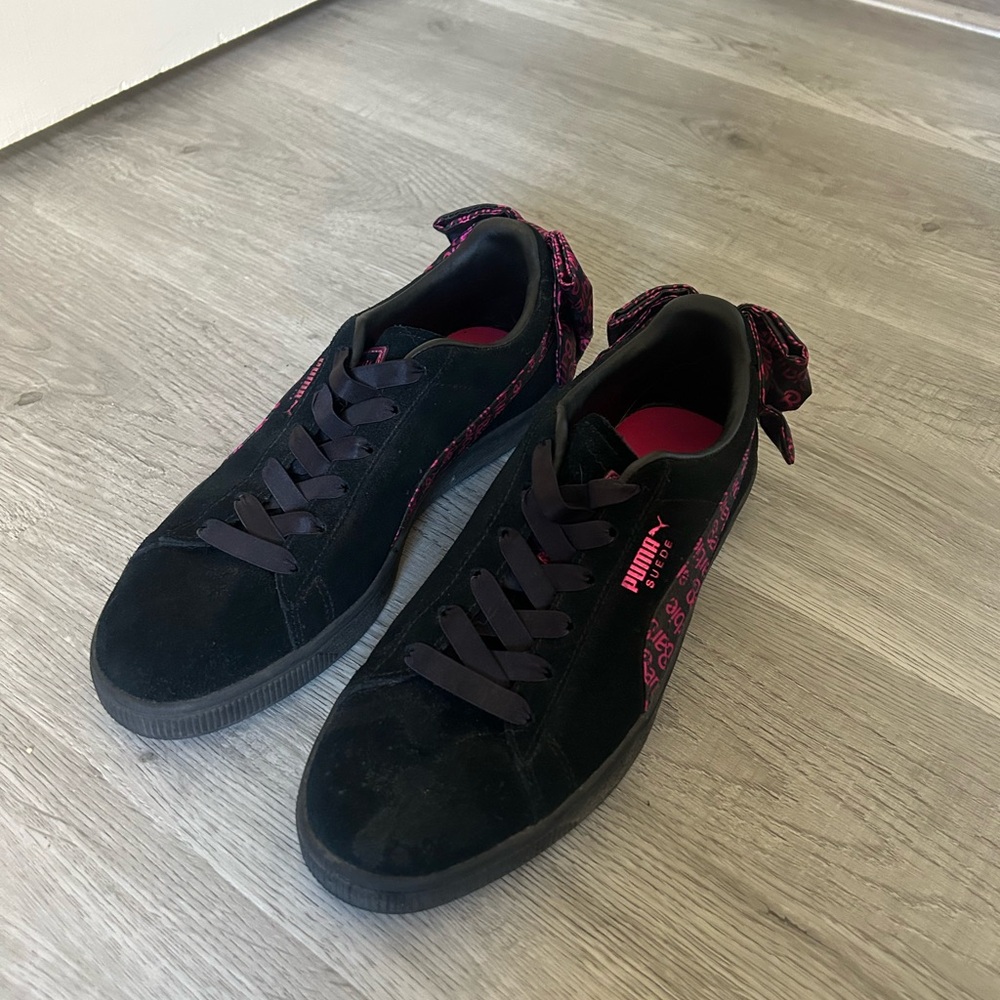 puma x barbie suede classic sneakers
